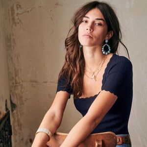 Sezane | Anil | navy size M